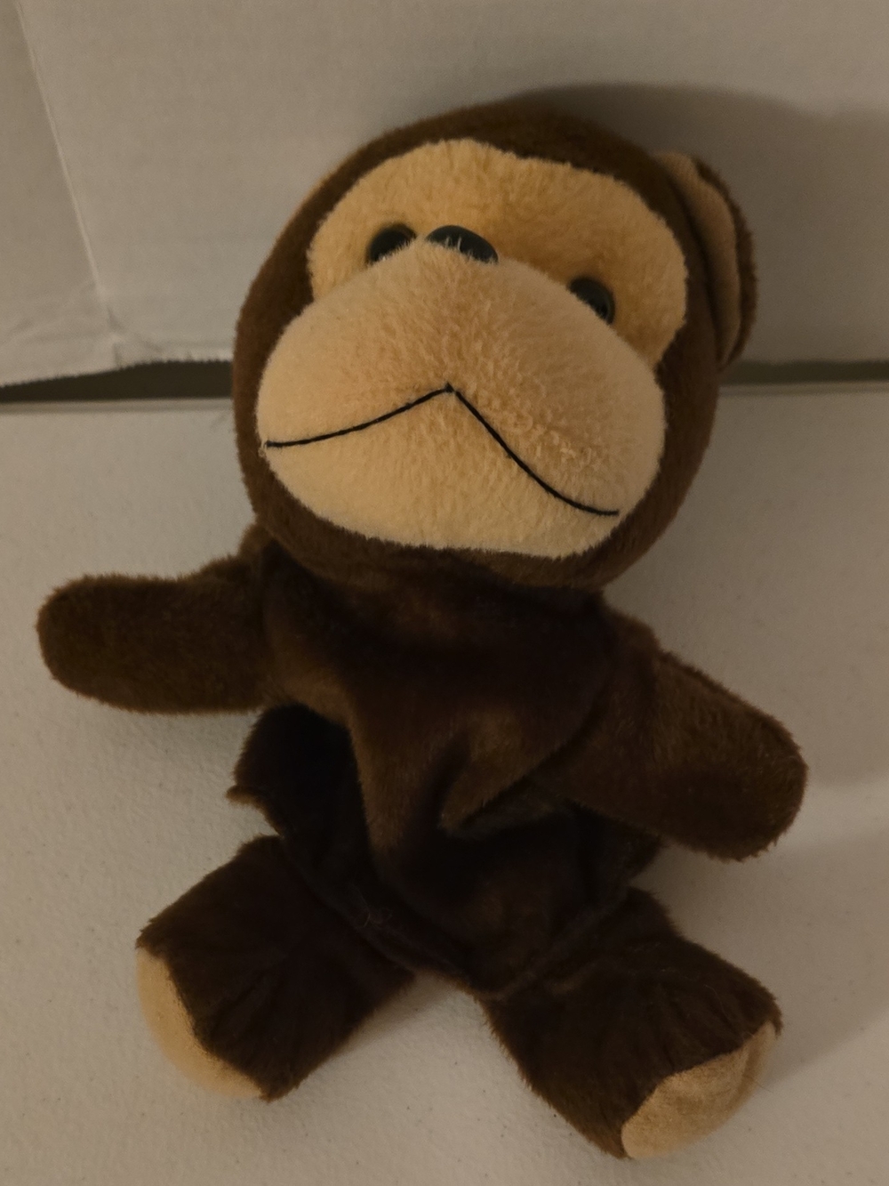 Plush Brown Monkey Stuffed Animal - Soft Kids Toy